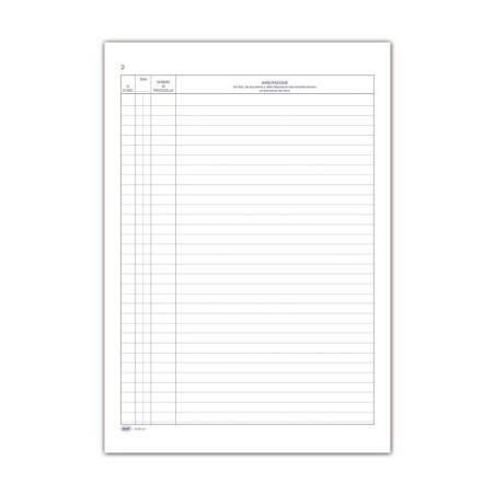 Registro Direttore dei lavori - 50 pagine